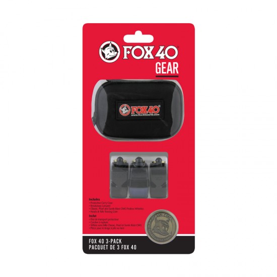 Pachet 3 fluiere Classic FOX 40 6906-0500