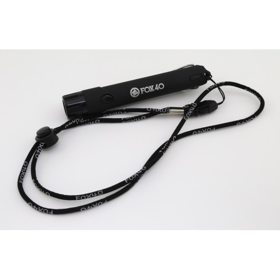 Fluier FOX 40 Electronic mini cu led si snur 8616-1918