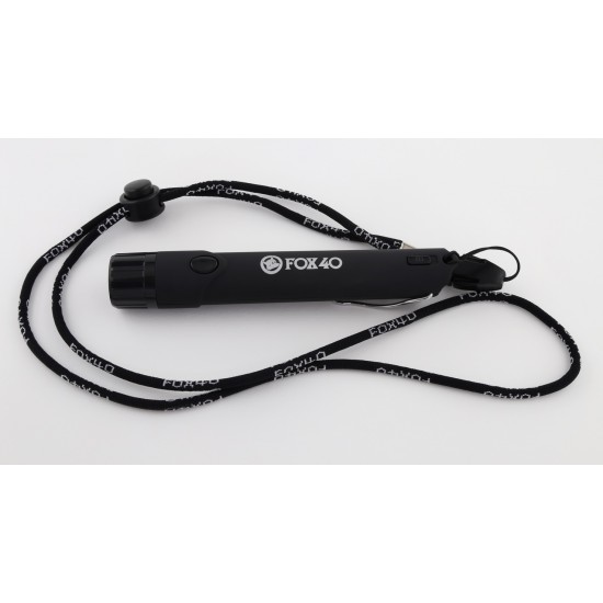 Fluier FOX 40 Electronic mini cu led si snur 8616-1918