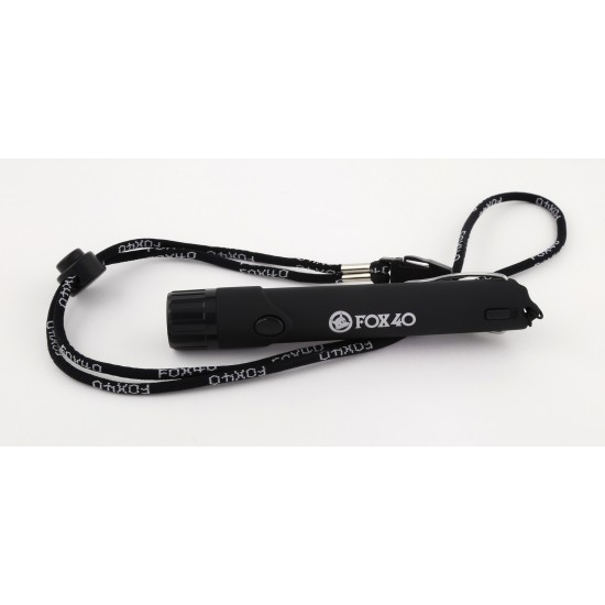 Fluier FOX 40 Electronic mini cu led si snur 8616-1918