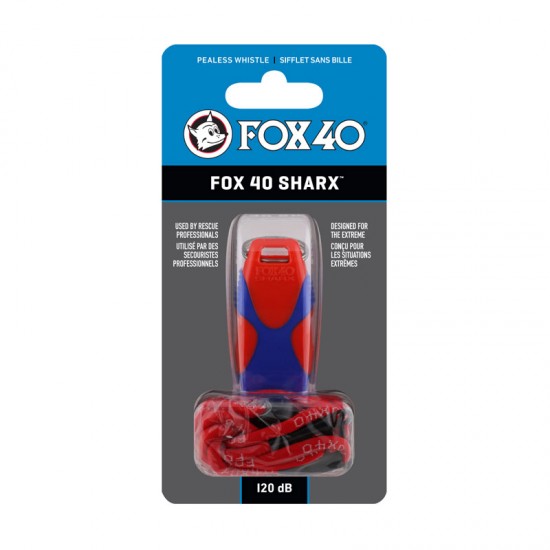 Fluier FOX 40 Sharx cu snur 8703-2108