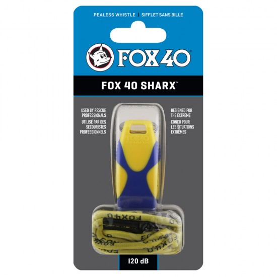 Fluier FOX 40 Sharx cu snur 8703-2208