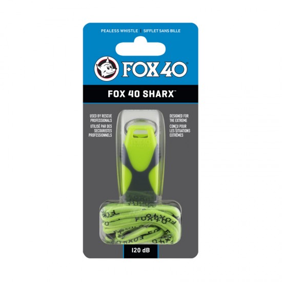 Fluier FOX 40 Sharx cu snur 8703-2308