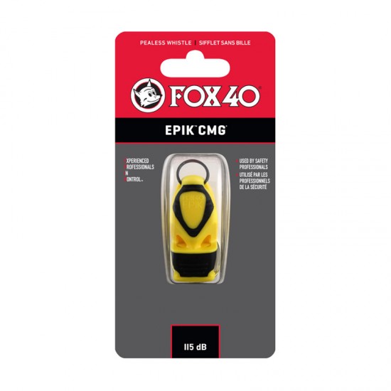 Fluier FOX 40 Epik CMG cu snur 8803-0208