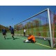 Plasa pentru poarta de fotbal albastru cu alb 7.5m x 2.5m - fir 3,5mm -1023-42