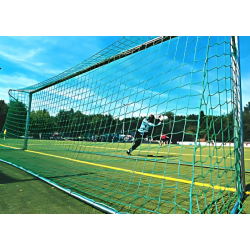 Plasa pentru poarta de fotbal alb 7.5m x 2.5m - fir 4mm -1072-02