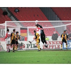 Plasa pentru poarta de fotbal alb 7.5m x 2.5m - fir 4mm -1073-02