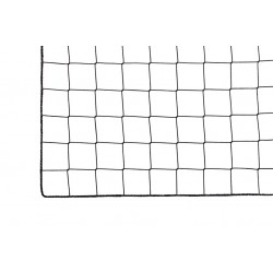 Fileu volei negru 9,5m x 1m cu cablu metalic 11,7m - fir 3mm - 503