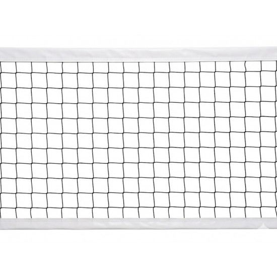 Fileu volei negru 9,5m x 1m cu cablu kevlar 11,7m - fir 3mm - 5088