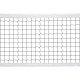 Fileu volei negru 9,5m x 1m cu cablu kevlar 11,7m - fir 3mm - 5088